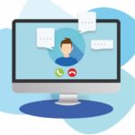 virtual meeting taking place
